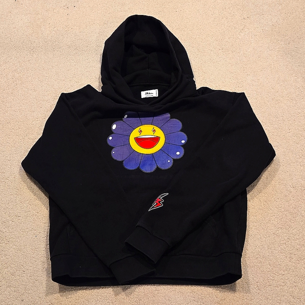 Takashi Murakami X J Balvin Flower Hoodie - Medium